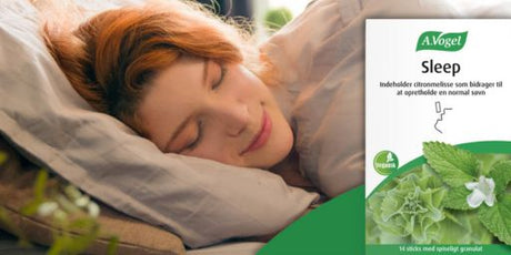 Stöd din sömn med Sleep från A. Vogel