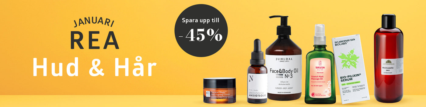 Januari rea - Hud & Hår
