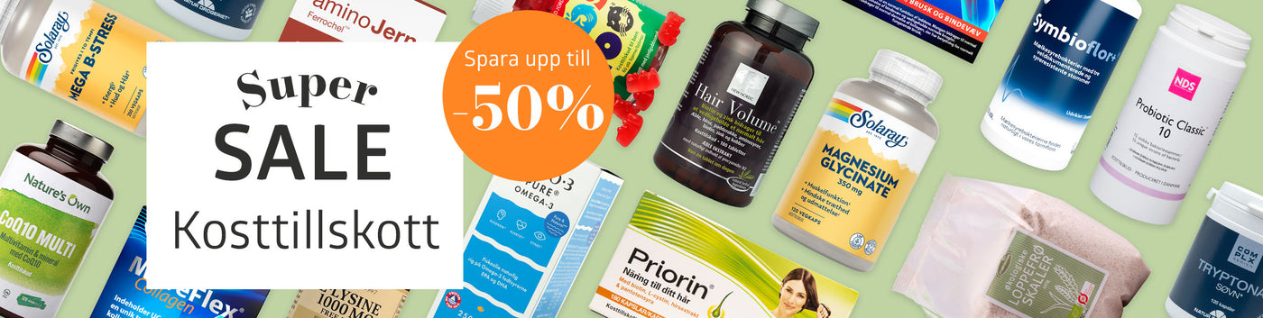 Super Sale - Kosttillskott