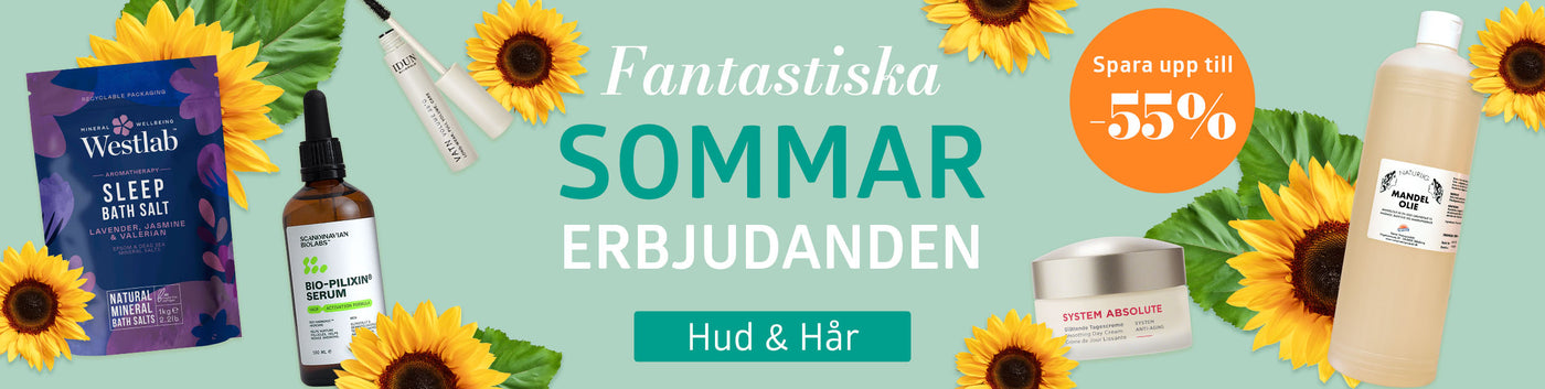 Fantastiska sommarerbjudanden - Hud & hår