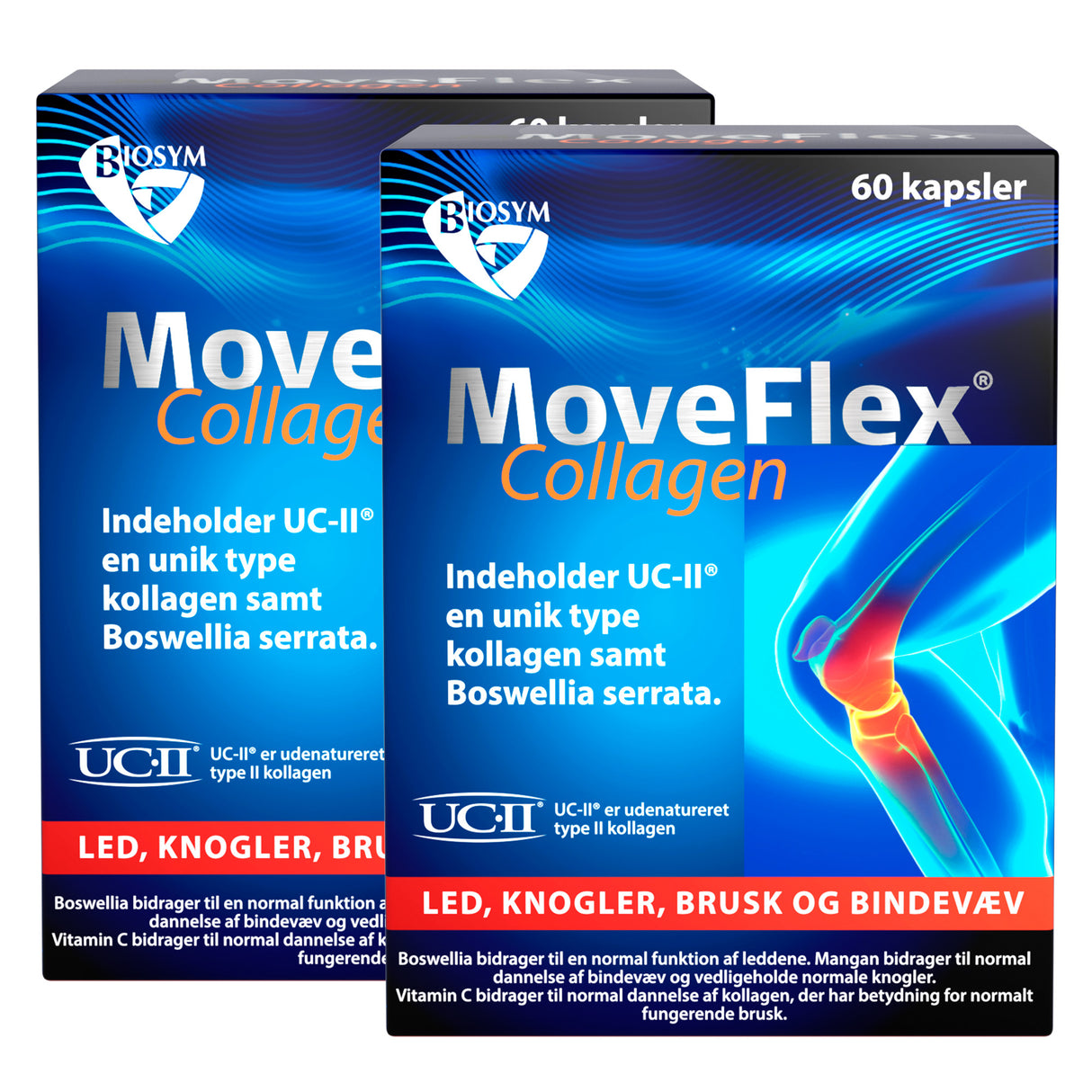 Biosym Moveflex Collagen | 2 x 60 kapslar