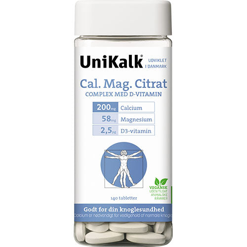 Unikalk Cal-Mag-Citrat | 140 tabl.