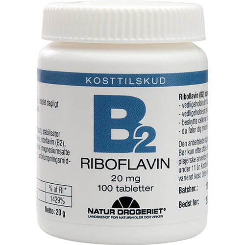 Mega Vitamin B2 20 Mg