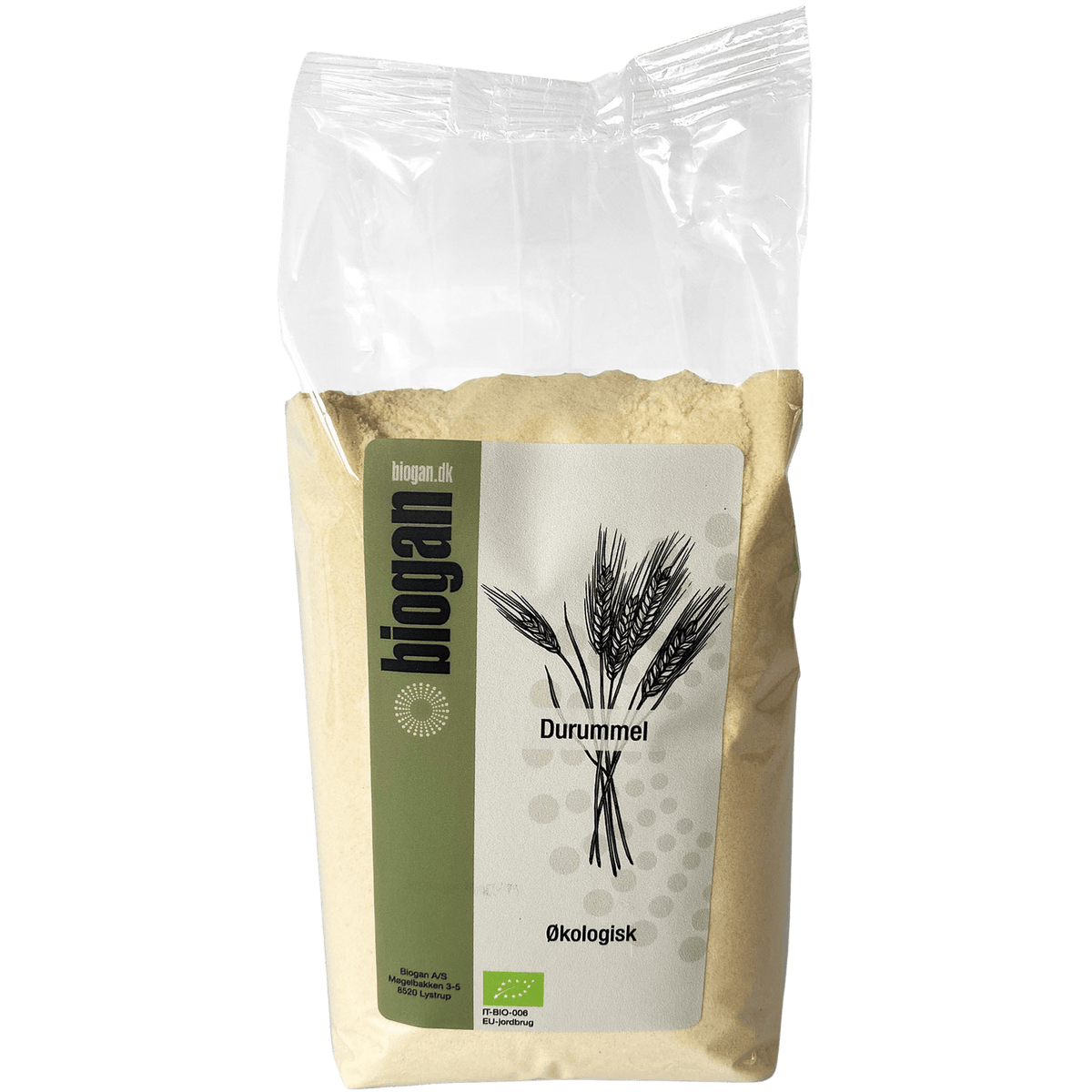 Biogan Fint Durummjöl Ekologisk | 1 kg