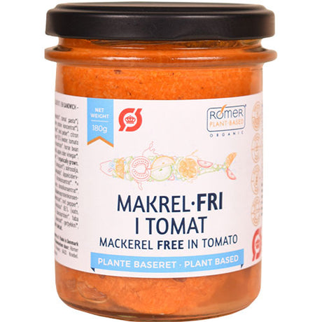 Plantbaserad makrill i tomat Ekologisk