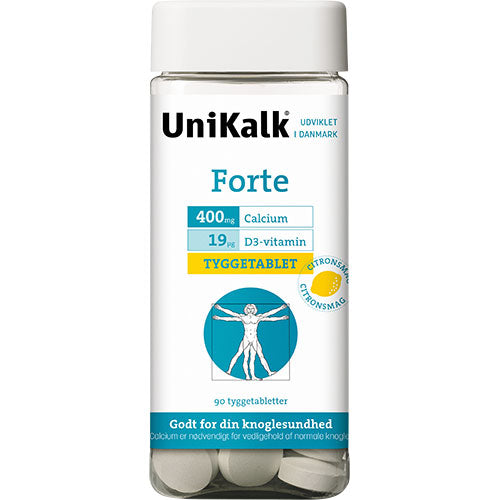 Unikalk Forte Tuggtablett | 90 tabl.