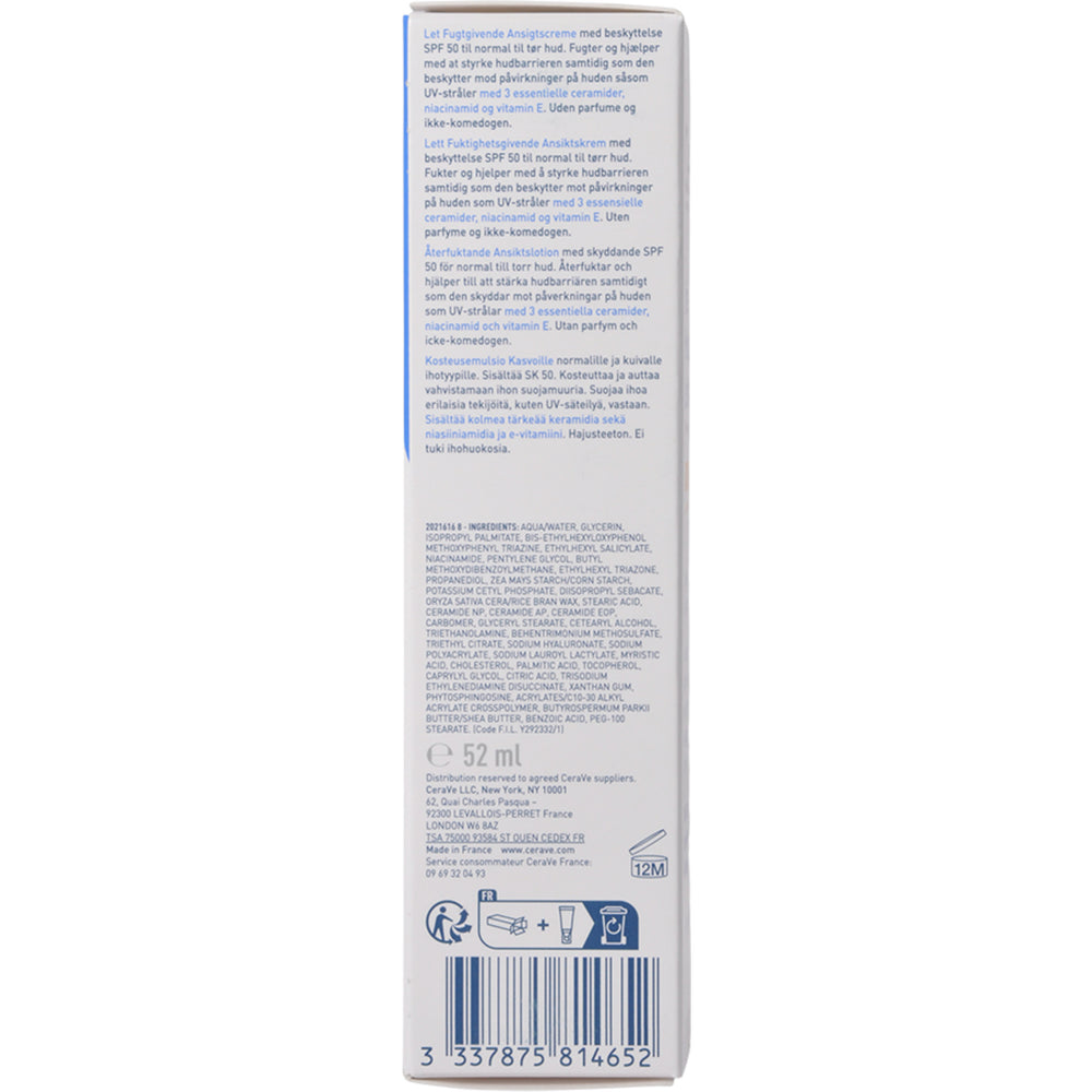 Facial Moisturising Lotion SPF50