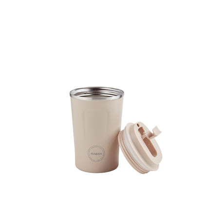 Termosmugg Rostfritt Stål Krämig Beige