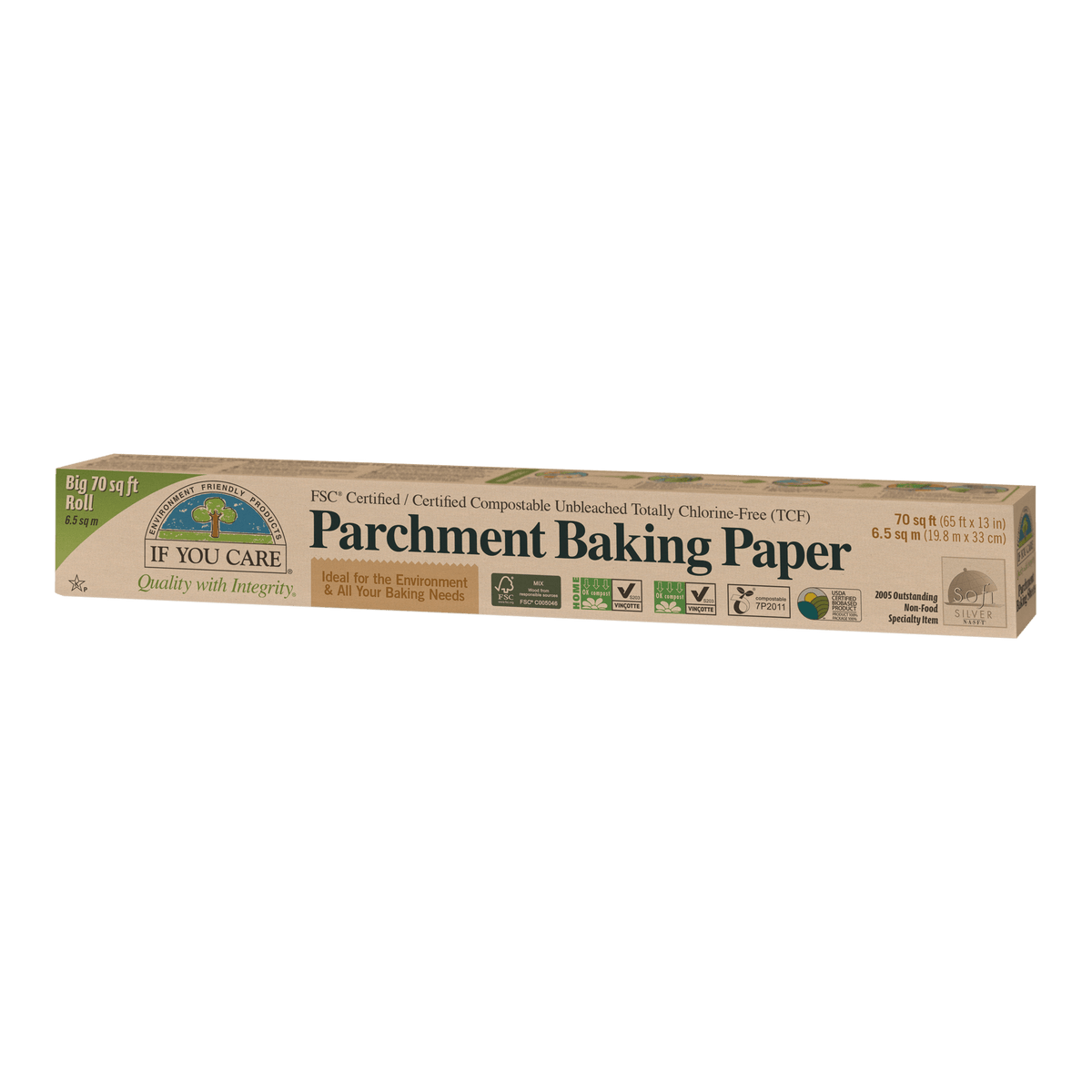 If you care Bakpapper 22 m x 33 cm | Oblekt Rulle