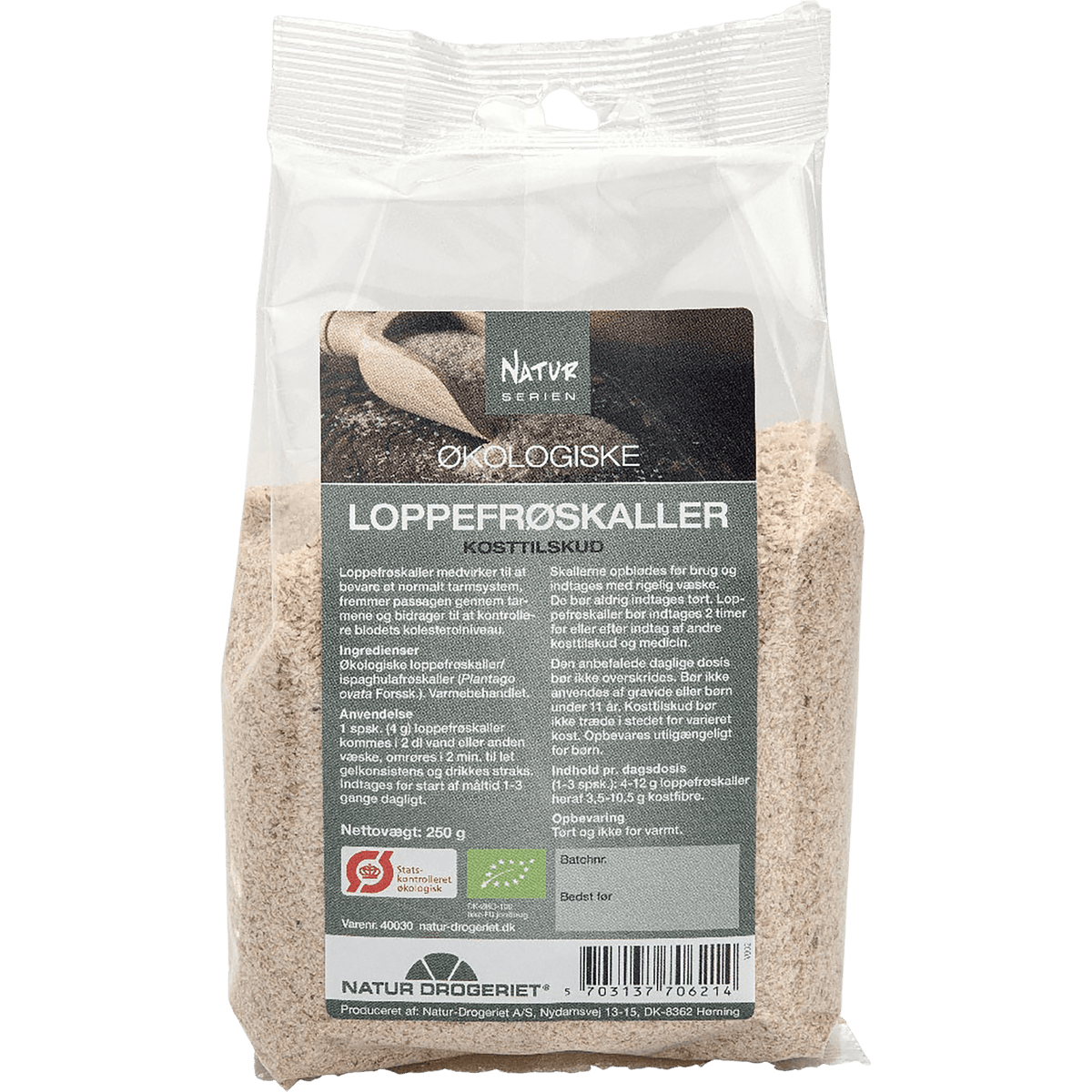 Natur-Drogeriet Loppskalsfrön Ekologisk | 250 g