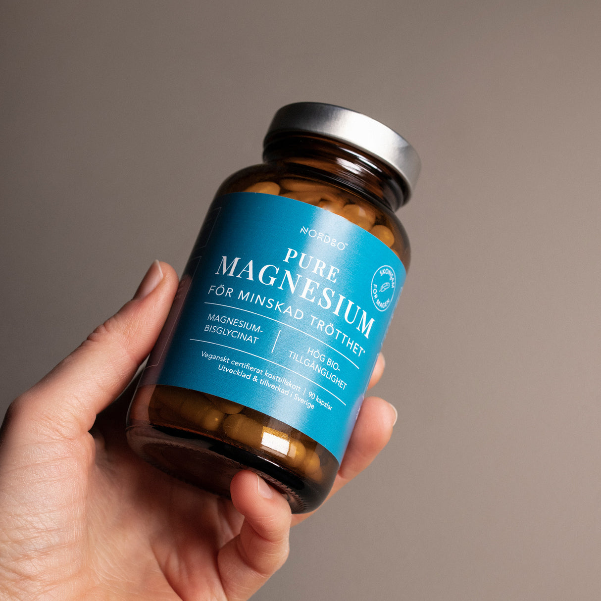 NORDBO Pure Magnesium | 90 kapslar