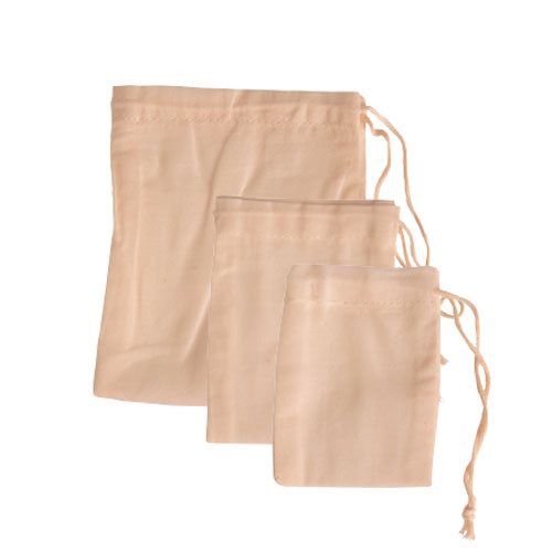 Te påsar av Ekologisk Bomull