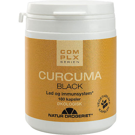 Natur-Drogeriet Curcuma Black Eko | 180 kapslar