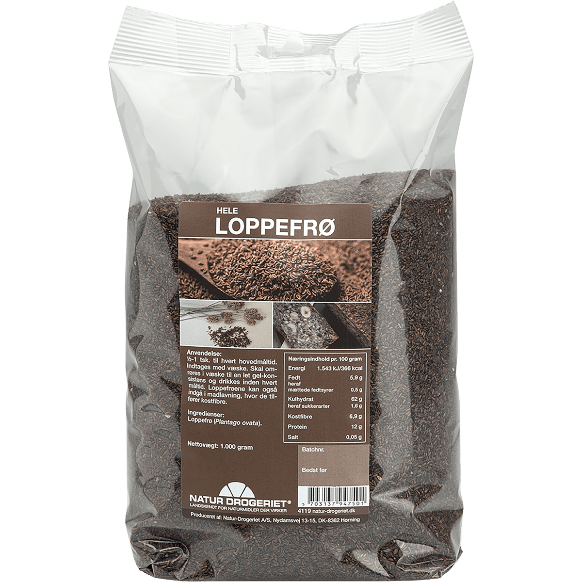 Natur-Drogeriet Physsilum Loppfröskal | 1 kg
