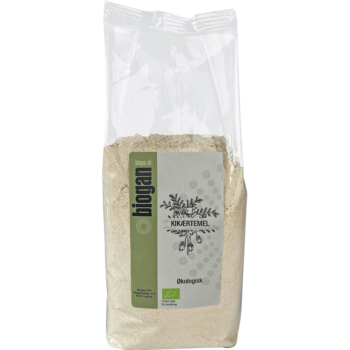 Biogan Glutenfri Kikärtsmjöl Ekologisk | 1 kg