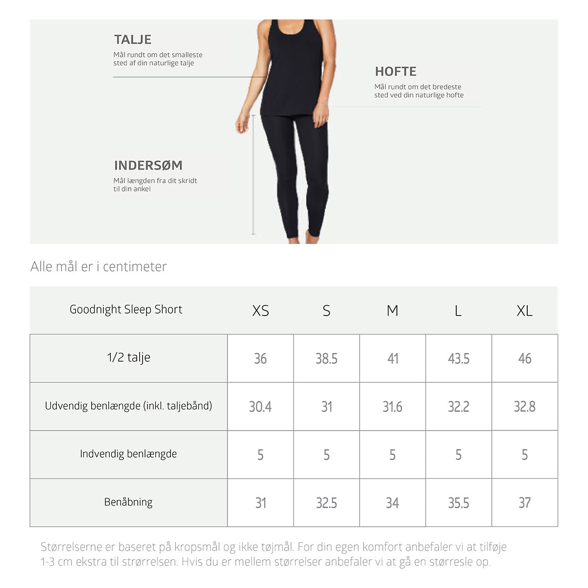 Bambu Dam Pyjamasshorts Svart