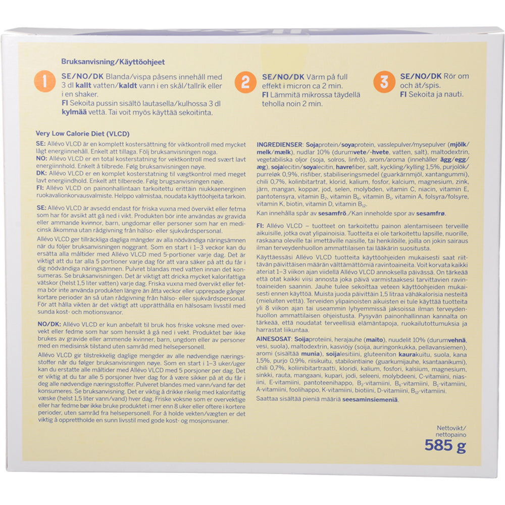 Soppa Nudlar/Kyckling Vlcd