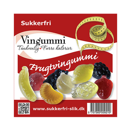 Vingummi Frukt