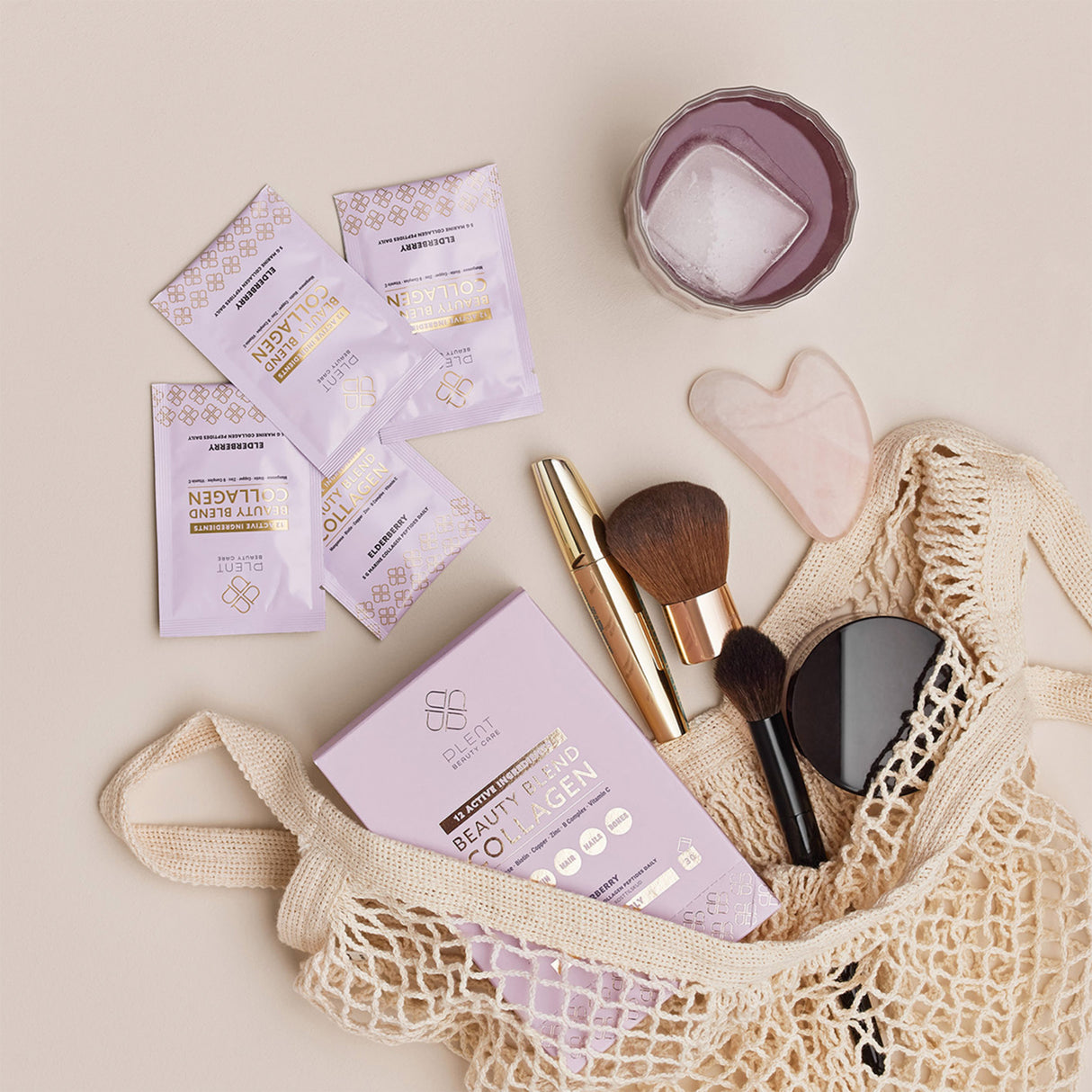 Plent Beauty Blend Collagen 30 x 5 g | Elderberry