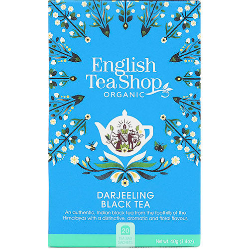 English Tea Shop Darjeeling Svart Te EKO | 20 påsar