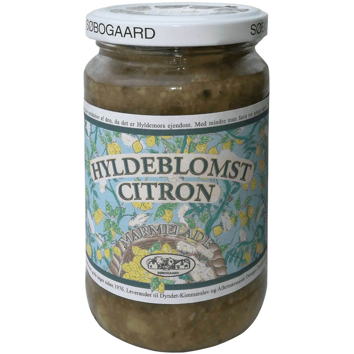 Søbogaard Fläder/Citron Marmelad Ekologisk | 400 g