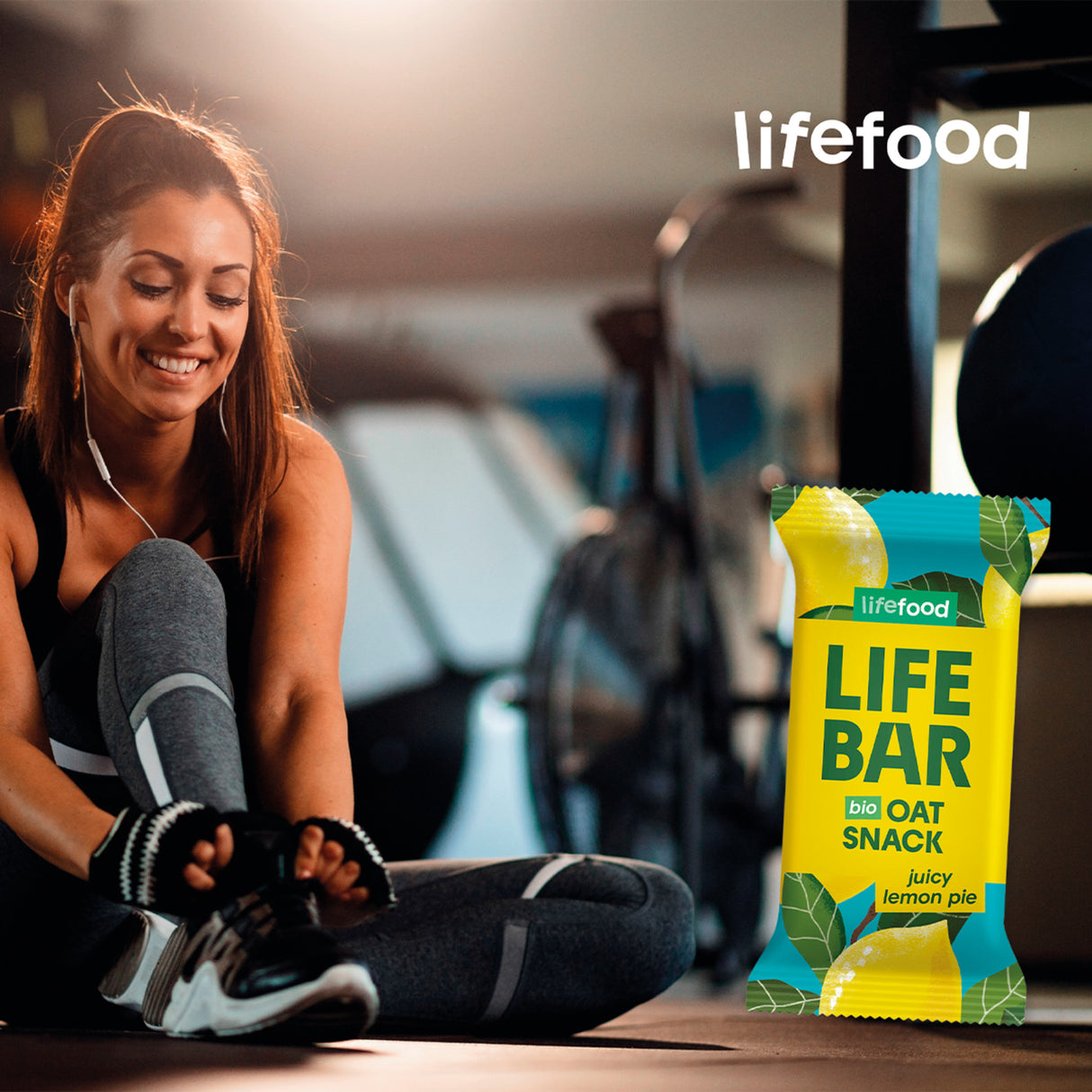 LifeBar Glutenfri Havrebar Citron EKO