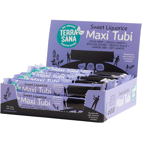 Terrasana Lakritsstång Maxi Tubi Söt Mjuk Finsk Laktrits | 28 g