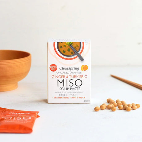 Instant Miso Soppa Ingefära & Gurkmeja EKO