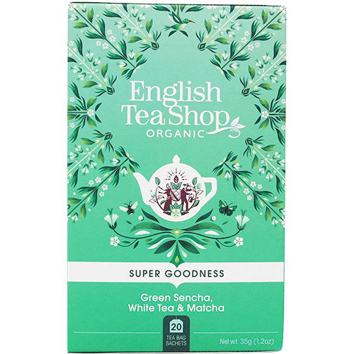 English Tea Shop Grön Sencha Vit Te & Matcha EKO | 20 påsar