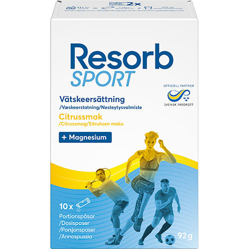 Resorb Sport Citrussmak | 10 St