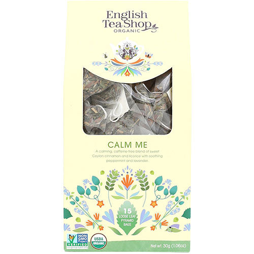 English Tea Shop Koffeinfri Te Calm Me EKO | 15 påsar