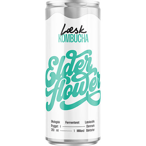 Læsk Ekologisk Kombucha | Elderflower