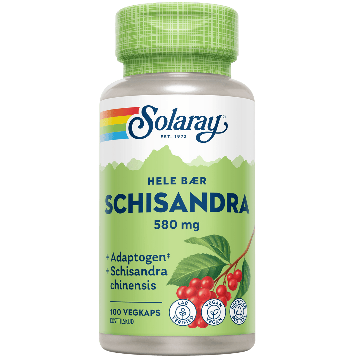 Solaray Schisandra 580 Mg | 100 kapslar