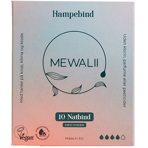 Nattbinda 10 st med vingar