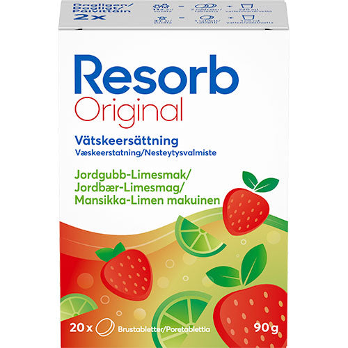 Resorb Original | Jordgubbs- Och Limesmak