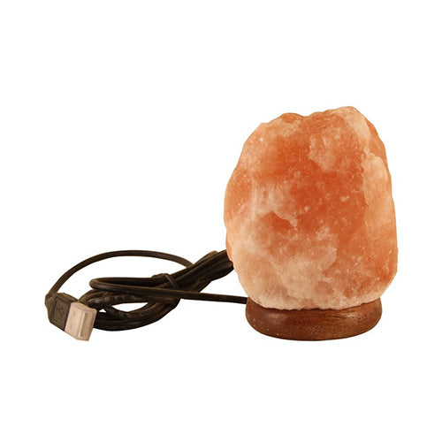 Himalaya Saltlampa Rosa USB m. Färgbyte 500-1000G