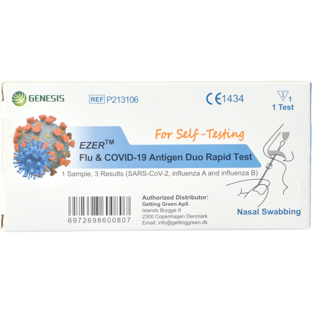 Covid-19 och Influensa A+B hemtest