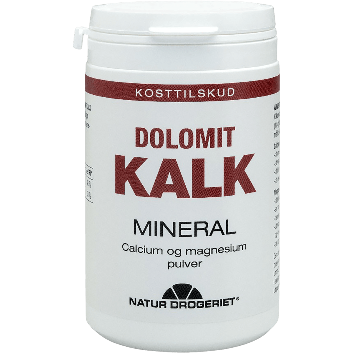 Natur-Drogeriet Dolomit Pulver Att Äta | 250 g