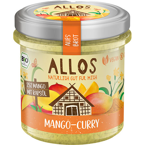 Smörgåspålägg Aufs Brot Mango Karry EKO