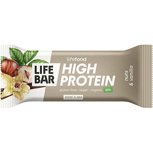 LifeBar Proteinbar med nötter och vanilj Eko