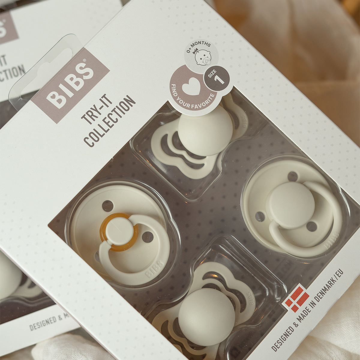 Try-It kollektion 0-6mån (Ivory) 4 st