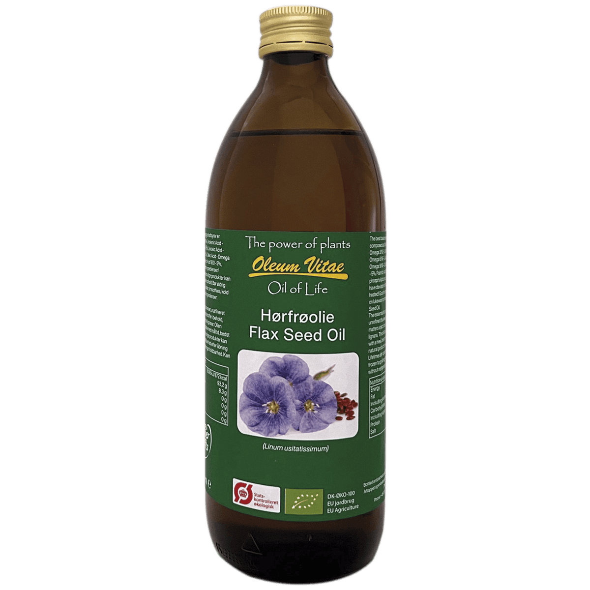 Oil of Life Ren Linfröolja Ekologisk | 500 ml