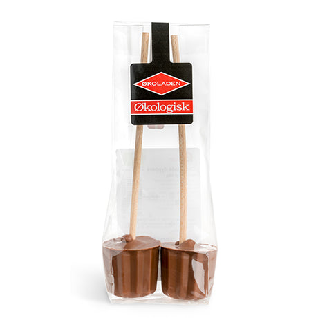 Rørepinde lys chokolade Ø