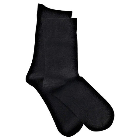 Strømper Bambus Sort str 42-46