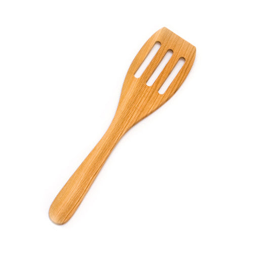 Palettkniv M. Räfflor 30 cm Körsbärsträ