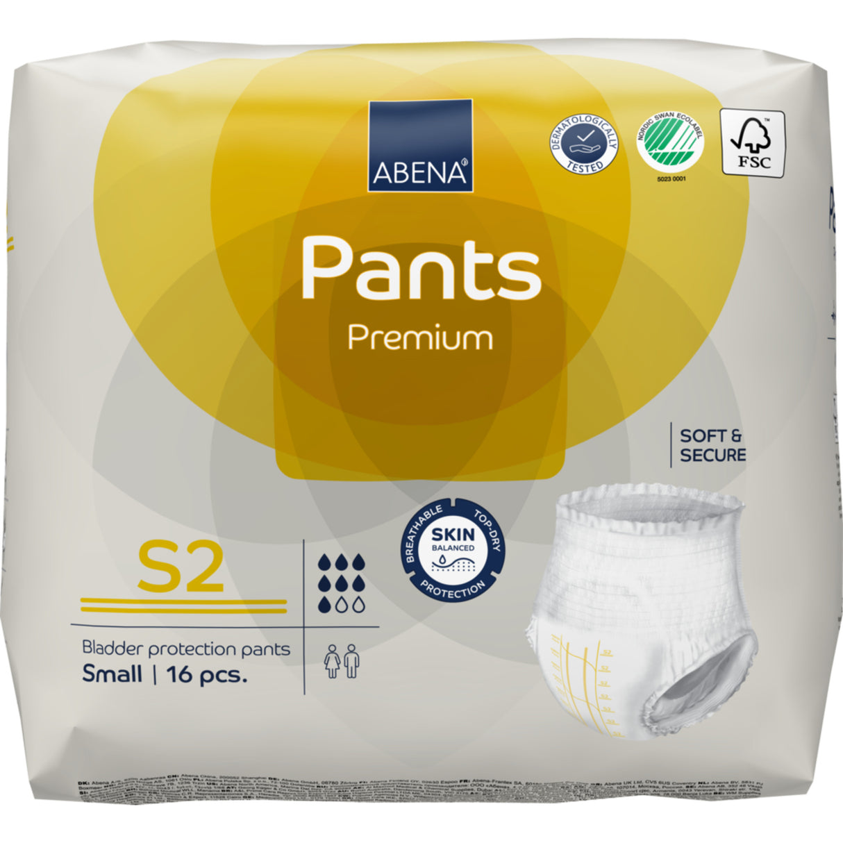 Pants Byxor S2 Inkontinens, Premium