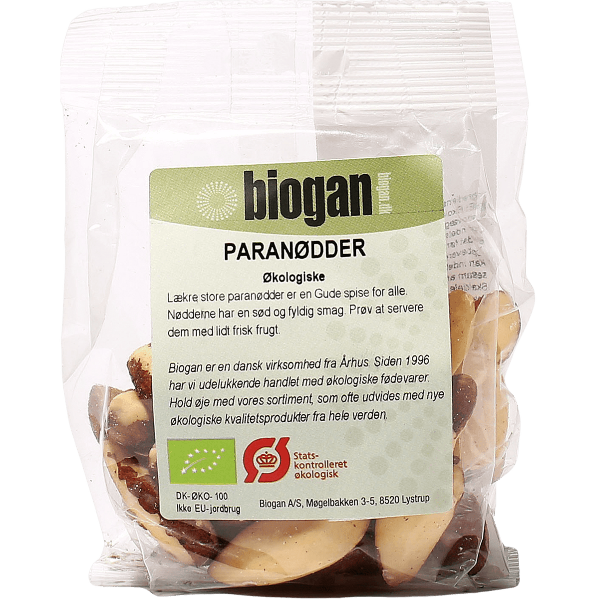 Biogan Paranötter Ekologisk | 75 g