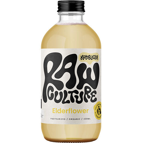 Raw Culture Kombucha Fläder Eko | 330 ml