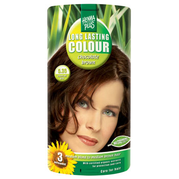 Henna Hårfärg Plus 5.35 Chocolate Brown Long Lasting Colour