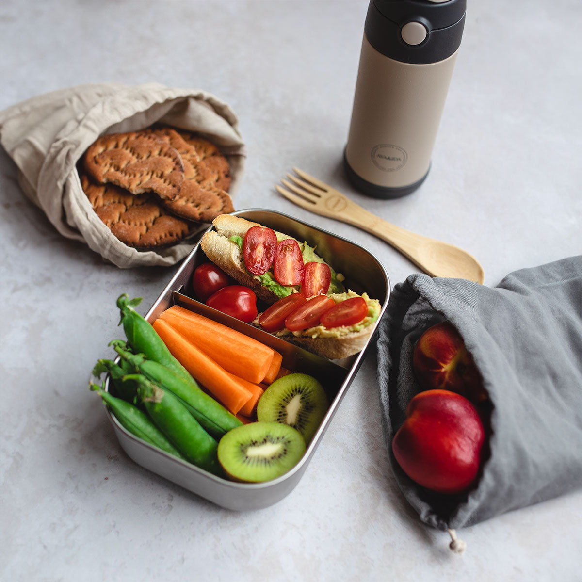 Lunchlåda Cream Beige